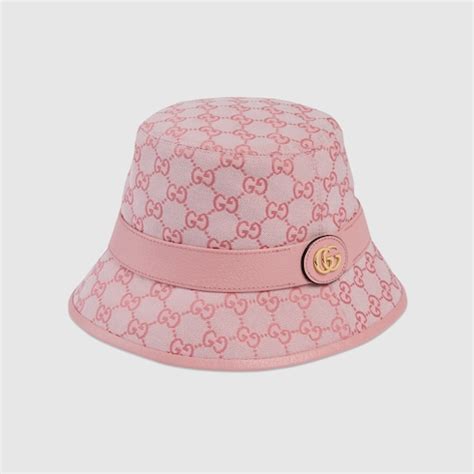 gucci bucket hat pink|Gucci bucket hat men.